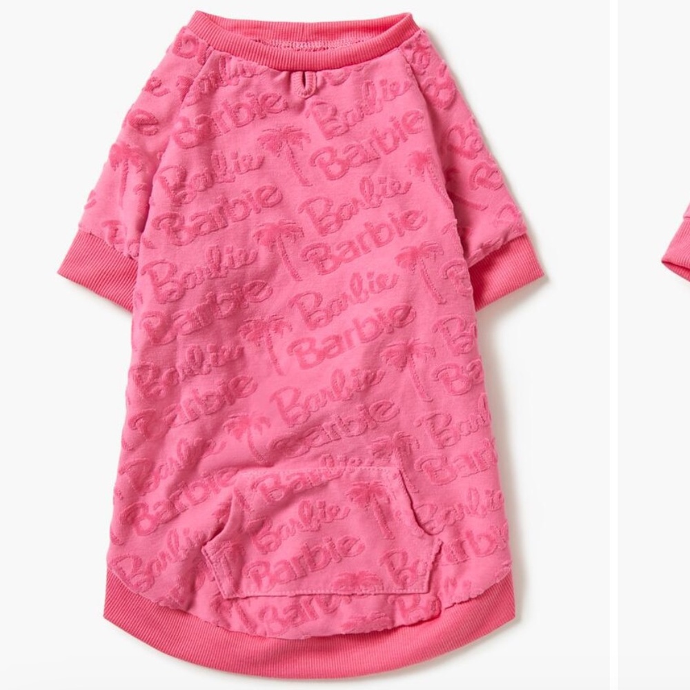 Barbie Graphic Pet Sweater NWT